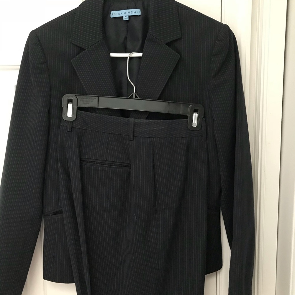 Antonio Melani navy blue pant suit